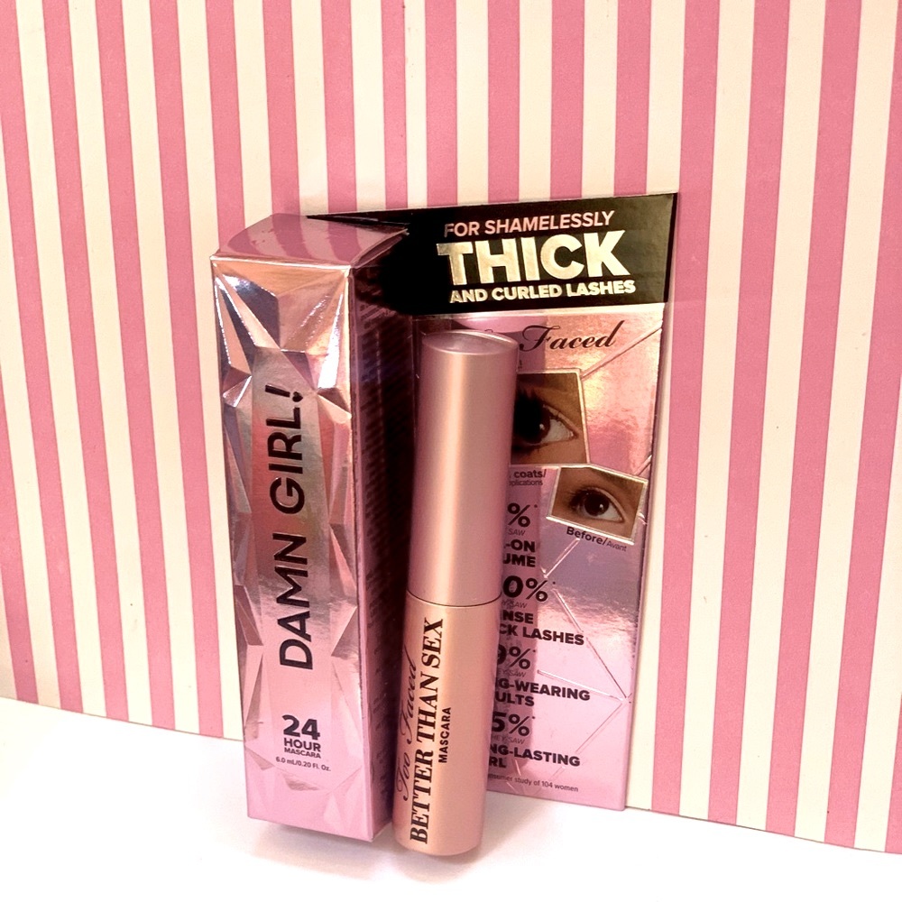 Too Faced Better Than Sex & Damn Girl Mascara
